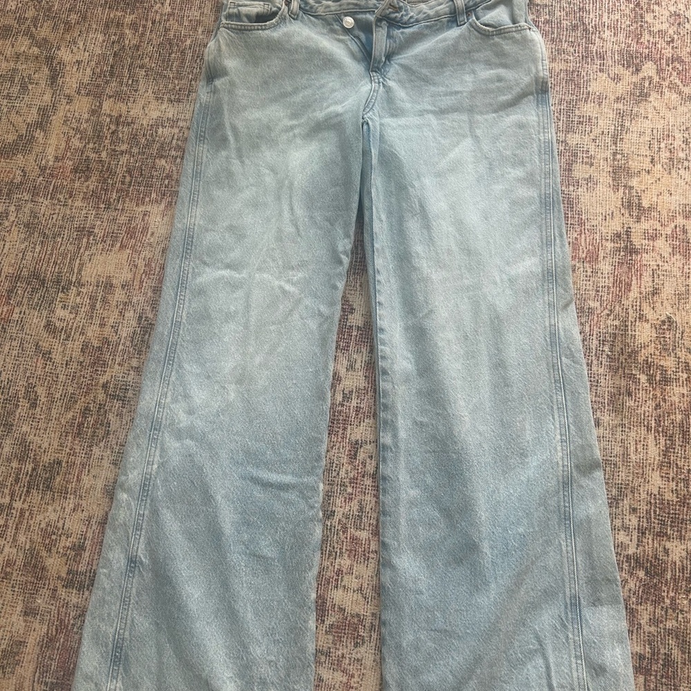 Women's Light Blue Jeans Pacsun